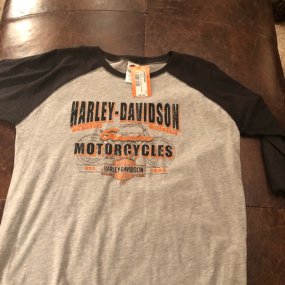 Boys youth Harley shirt, brand new.